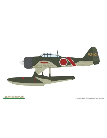 [NO_DESC] A6M2-N Rufe, 1/48 - Eduard Plastic Kits 84208