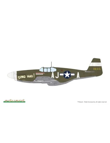 P-51B/C Mustang Birdcage canopy, 1/48 - Eduard Plastic Kits 84209