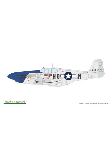 P-51B/C Mustang Birdcage canopy, 1/48 - Eduard Plastic Kits 84209