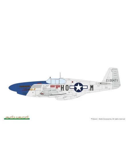 P-51B/C Mustang Birdcage canopy, 1/48 - Eduard Plastic Kits 84209