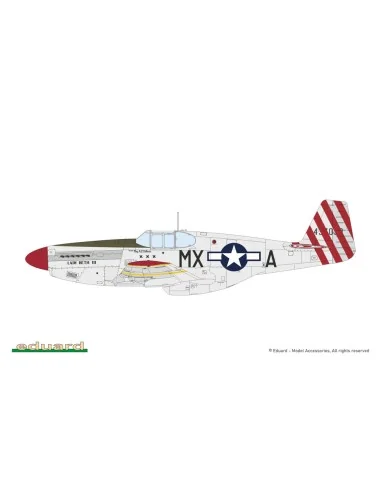 P-51B/C Mustang Birdcage canopy, 1/48 - Eduard Plastic Kits 84209