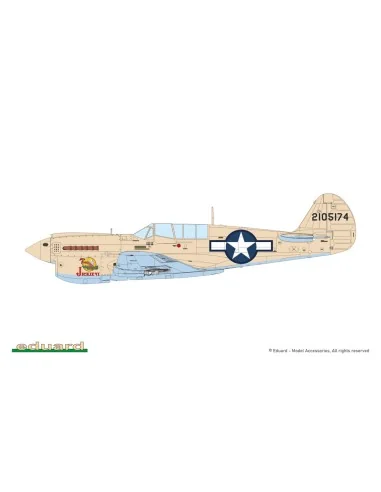 [NO_DESC] P-40N Warhawk, 1/48 - Eduard Plastic Kits 84210