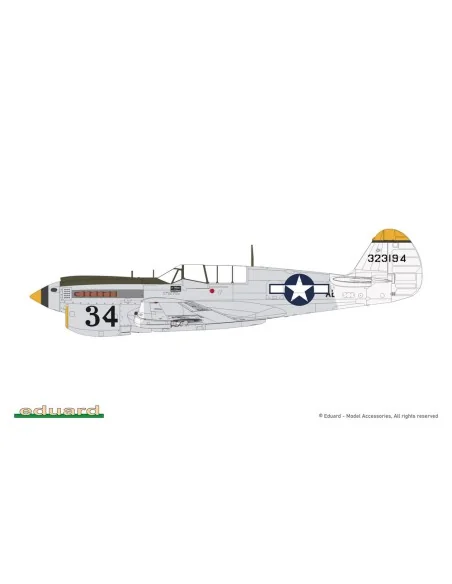 [NO_DESC] P-40N Warhawk, 1/48 - Eduard Plastic Kits 84210