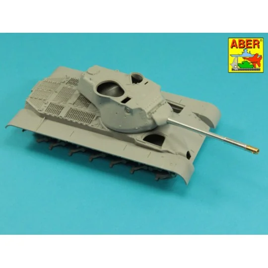 90 mm M-36 tank barrel cyrindrical Muzzle Brake without mantlet cov...