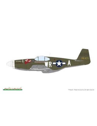 P-51B MALCOLM HOOD, 1/48 - Eduard Plastic Kits 84214