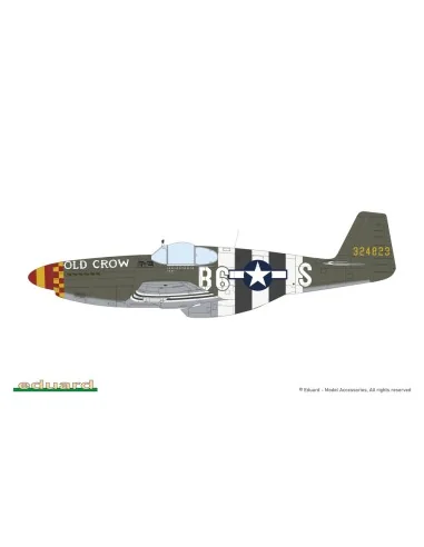 P-51B MALCOLM HOOD, 1/48 - Eduard Plastic Kits 84214