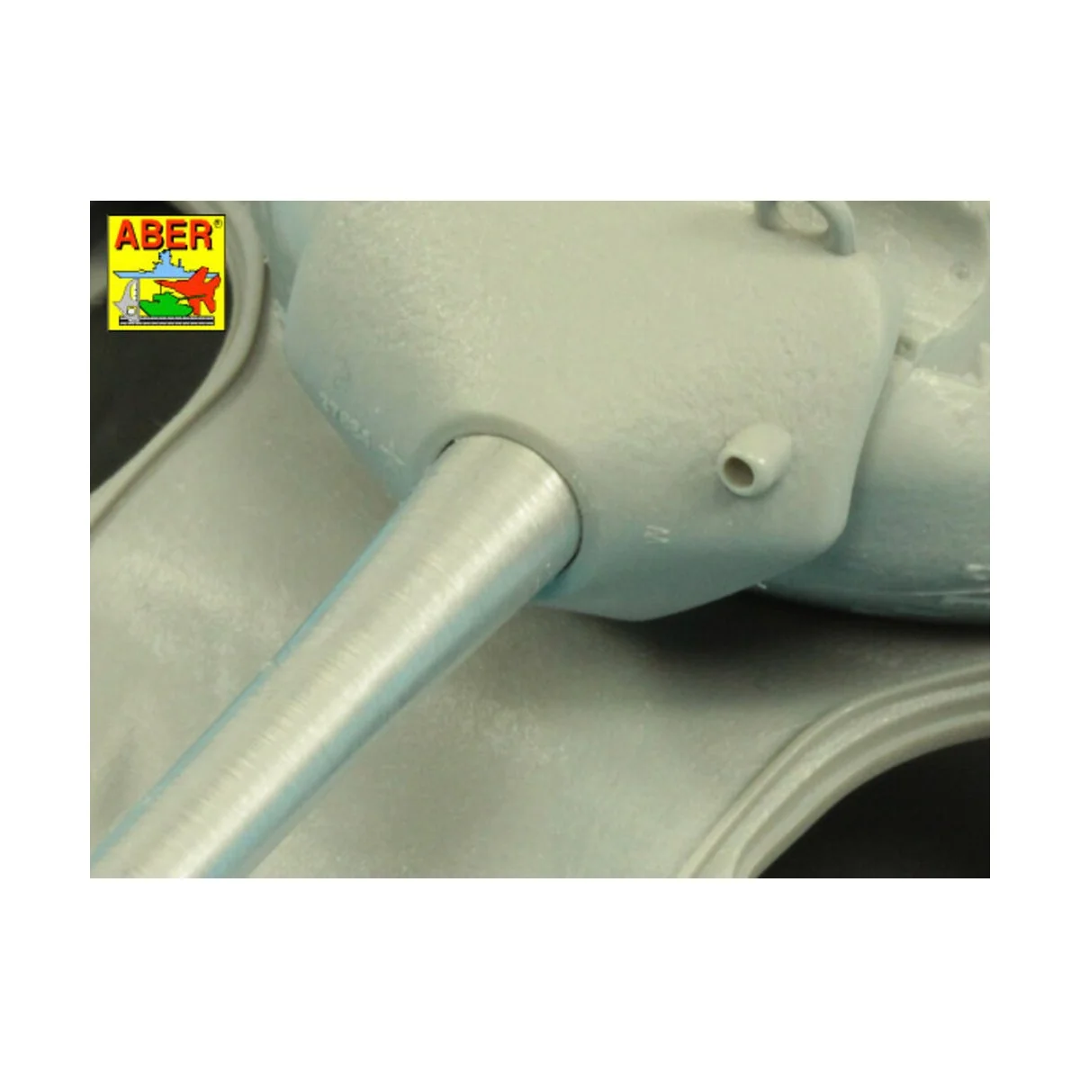 90 mm M-36 tank barrel cyrindrical Muzzle Brake without mantlet cov...