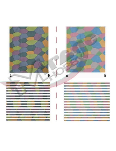 Lozenge Day, five color, dark & light, 1/48 - Mirage Hobby D0003