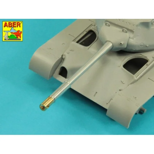 90 mm M-36 tank barrel cyrindrical Muzzle Brake without mantlet cov...