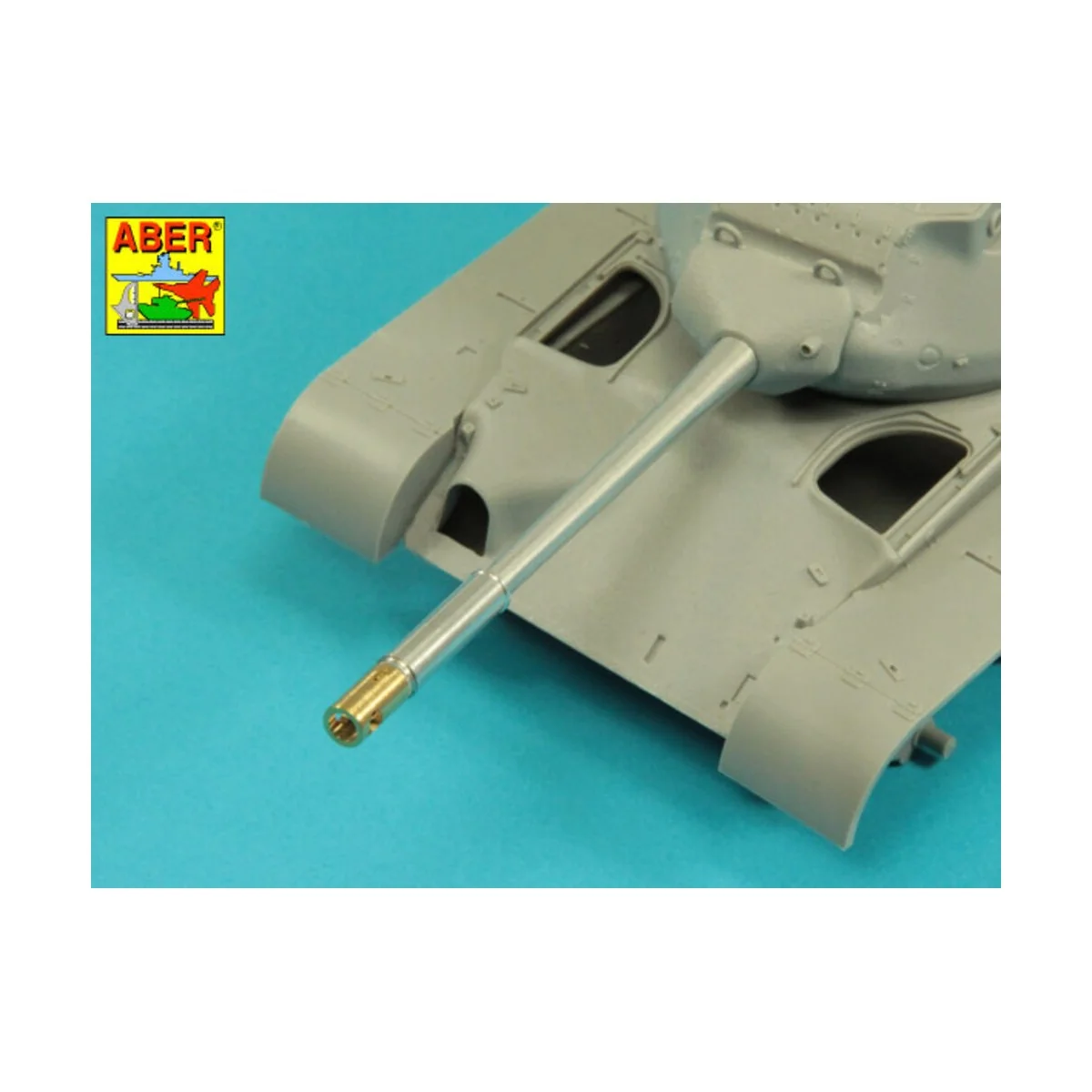 90 mm M-36 tank barrel cyrindrical Muzzle Brake without mantlet cov...