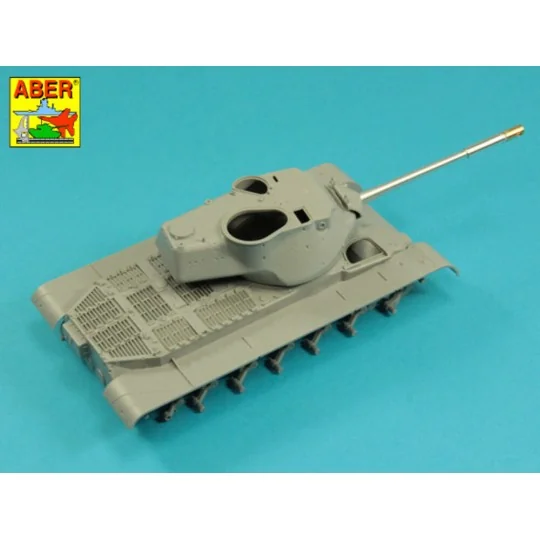 90 mm M-36 tank barrel cyrindrical Muzzle Brake without mantlet cov...