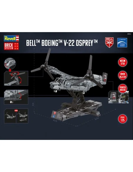 Bell Boeing V-22 Osprey - Brick System, 1/25 - Revell 00961