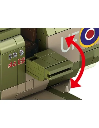 Iron Maiden Spitfire MK.II Aces High - Brick System, 1/18 - Revell ...