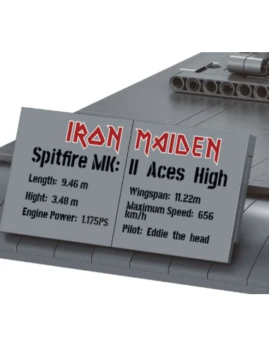 Iron Maiden Spitfire MK.II Aces High - Brick System, 1/18 - Revell ...