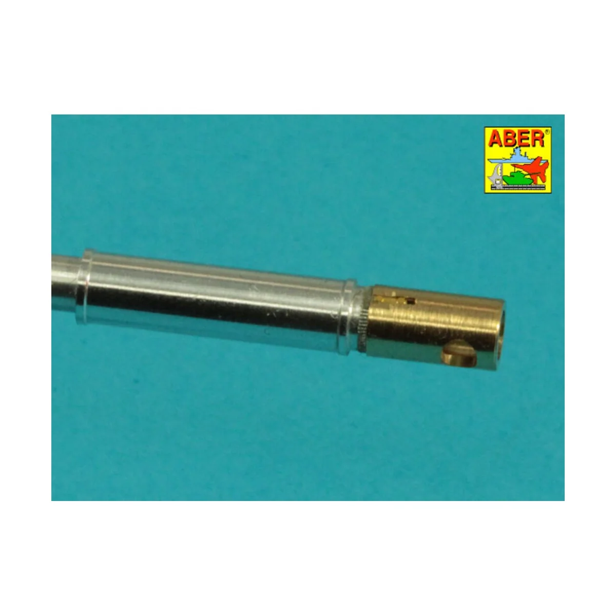 90 mm M-36 tank barrel cyrindrical Muzzle Brake with mantlet cover ...