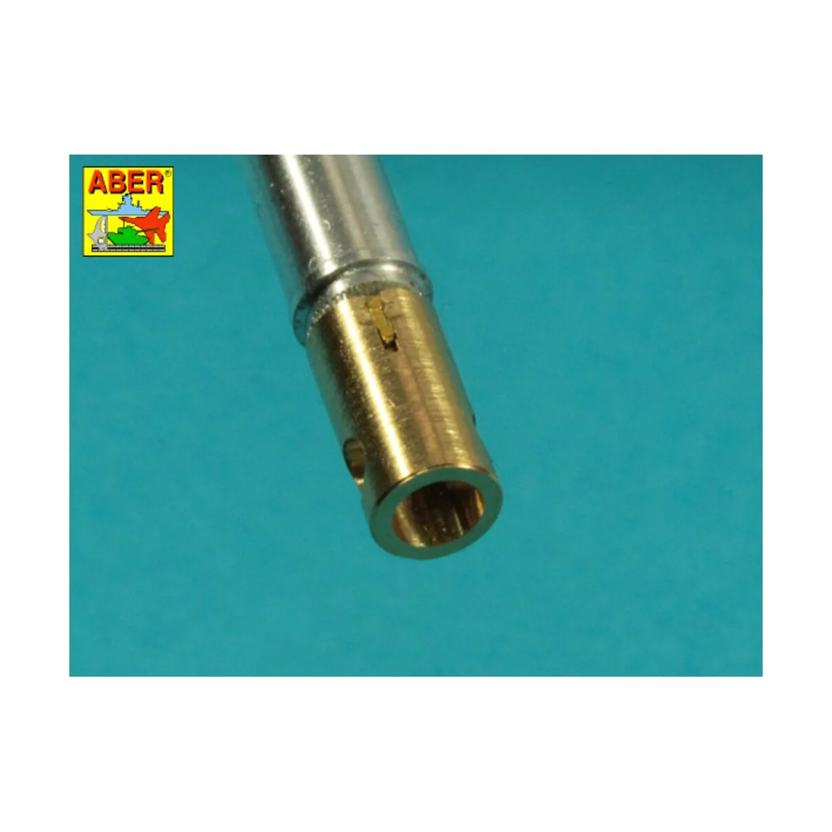 90 mm M-36 tank barrel cyrindrical Muzzle Brake with mantlet cover ...