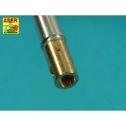 90 mm M-36 tank barrel cyrindrical Muzzle Brake with mantlet cover ...