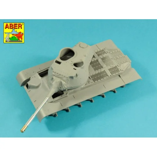 90 mm M-36 tank barrel cyrindrical Muzzle Brake with mantlet cover ...