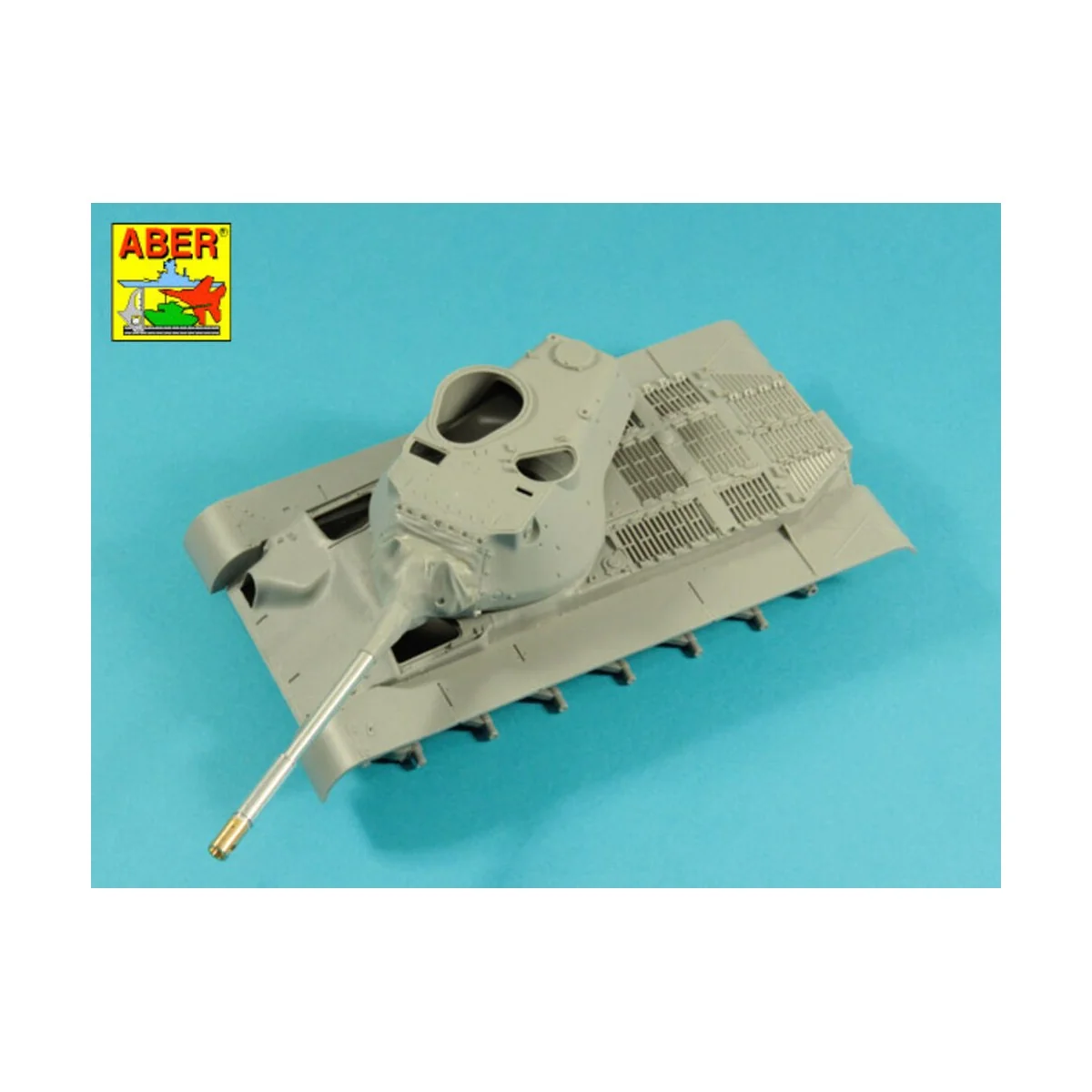 90 mm M-36 tank barrel cyrindrical Muzzle Brake with mantlet cover ...