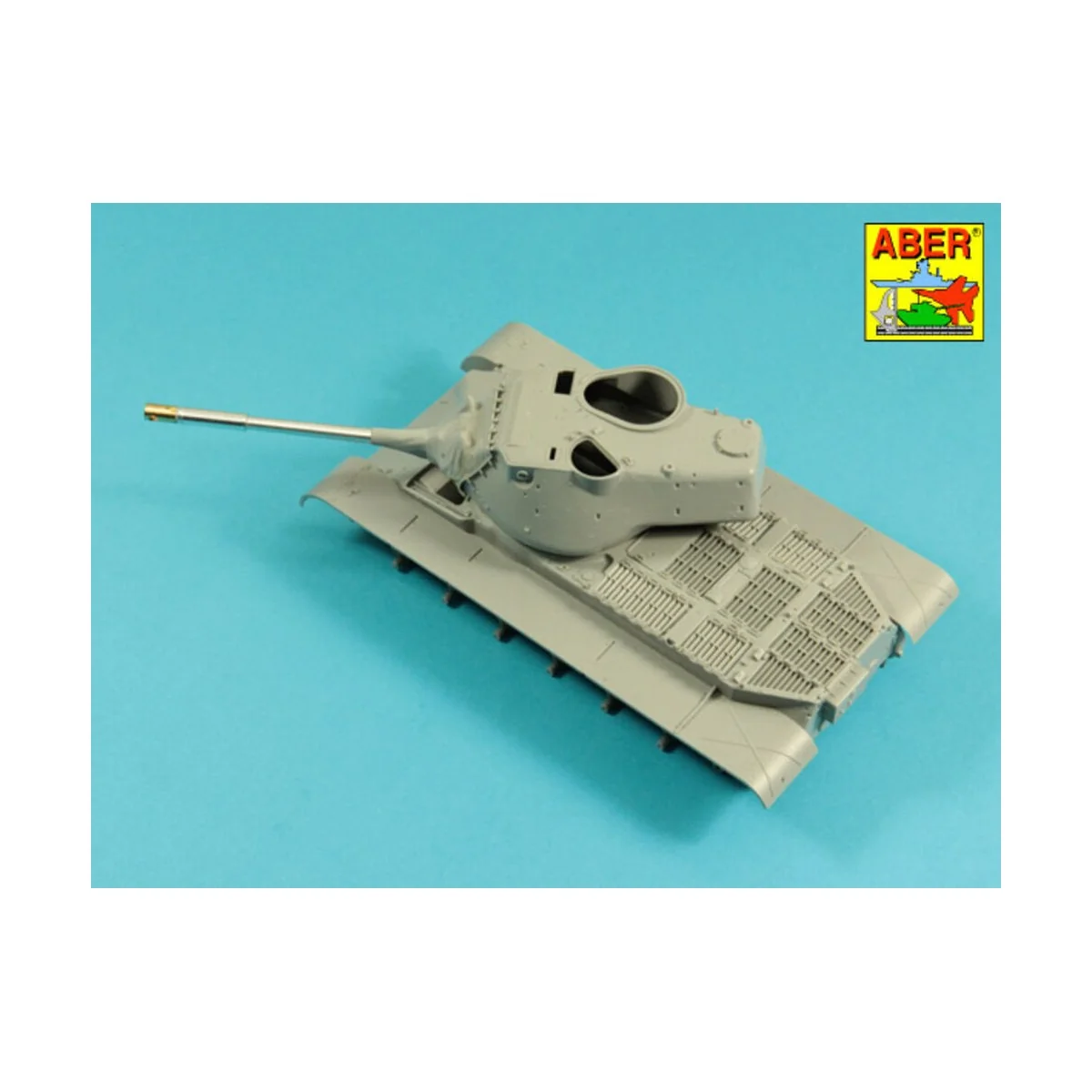 90 mm M-36 tank barrel cyrindrical Muzzle Brake with mantlet cover ...