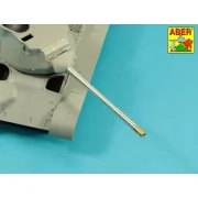 90 mm M-36 tank barrel cyrindrical Muzzle Brake with mantlet cover ...