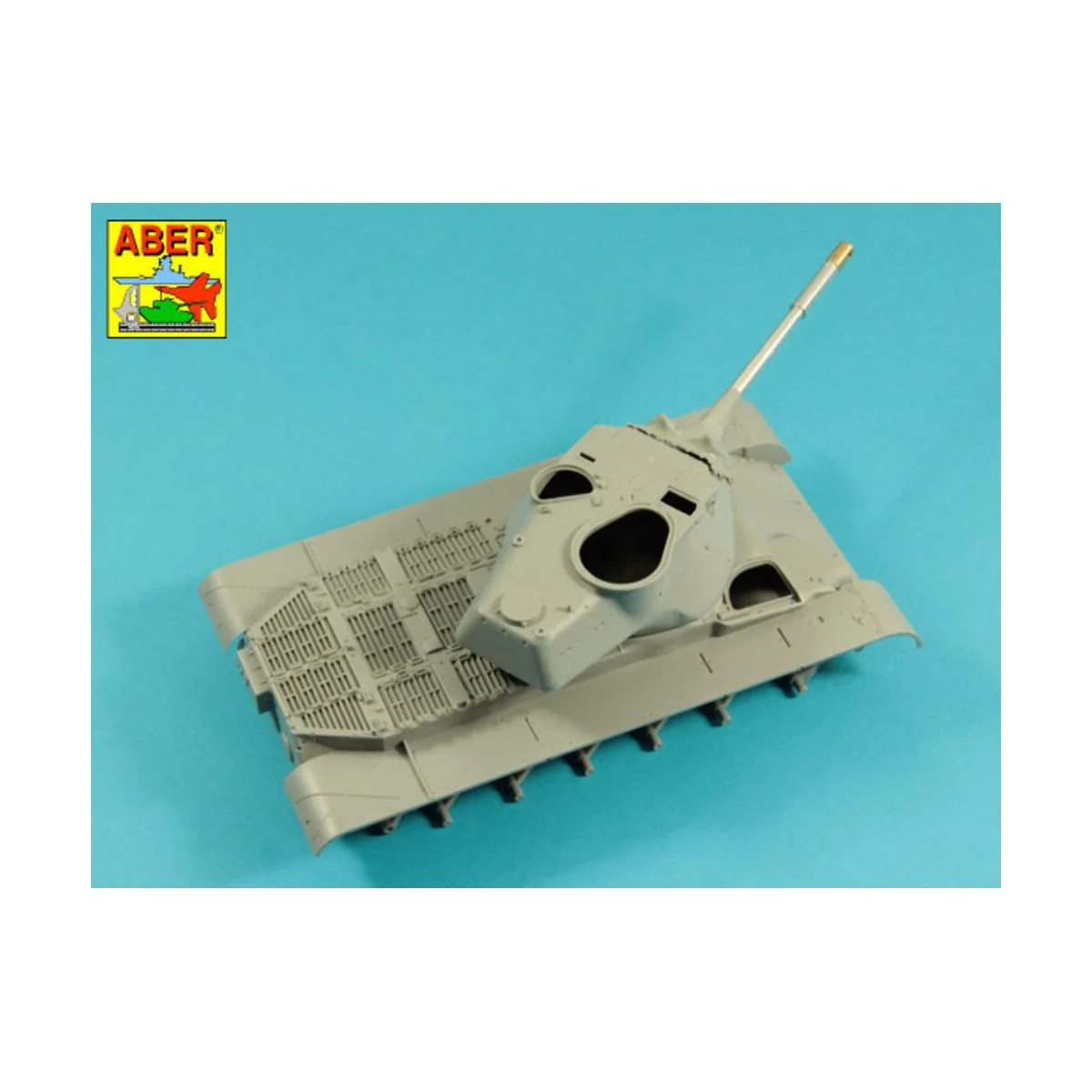 90 mm M-36 tank barrel cyrindrical Muzzle Brake with mantlet cover ...