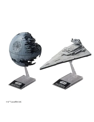 Death Star II + Imperial Star Destroyer, 1/2700000 - Revell 01207