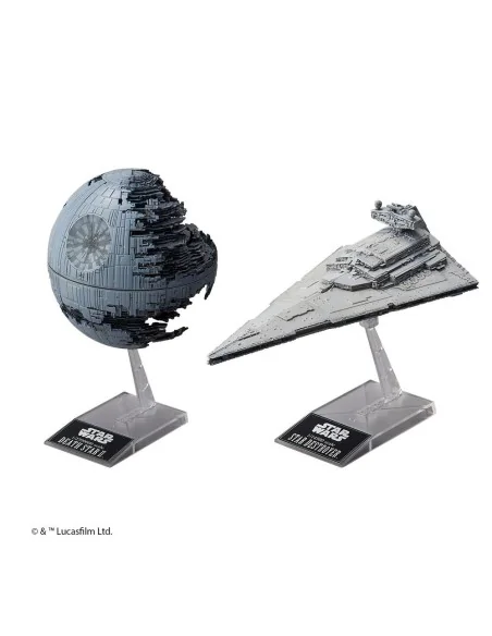 Death Star II + Imperial Star Destroyer, 1/2700000 - Revell 01207