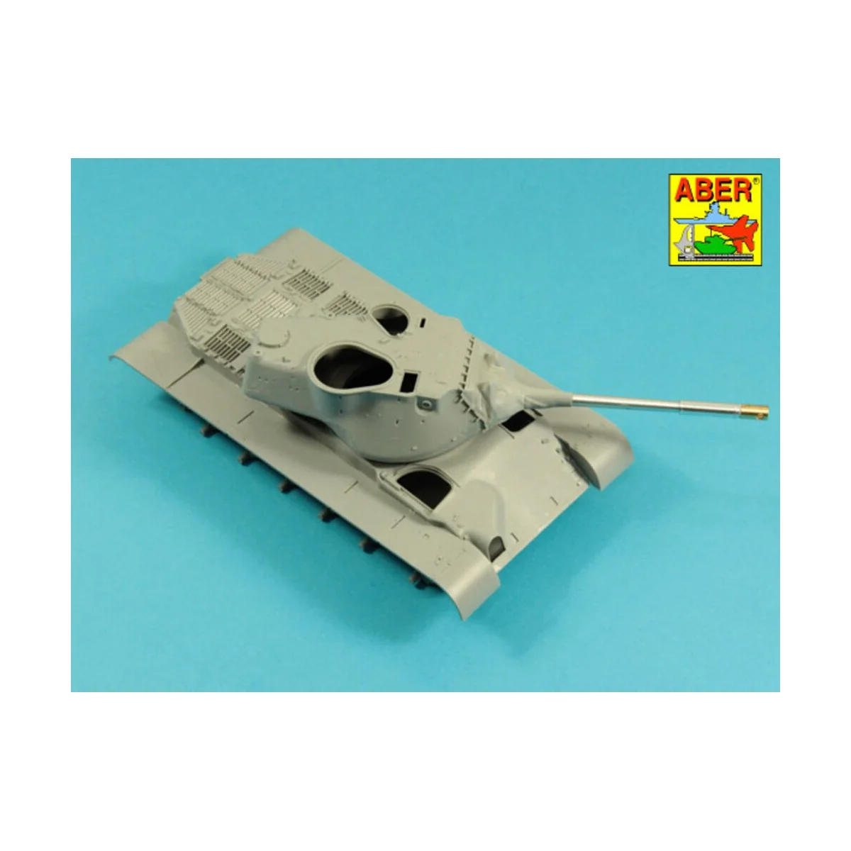 90 mm M-36 tank barrel cyrindrical Muzzle Brake with mantlet cover ...