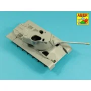 90 mm M-36 tank barrel cyrindrical Muzzle Brake with mantlet cover ...