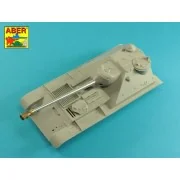122 mm D-25S barrel for Soviet SU-102 - Aber Models 35 L-290