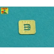 122 mm D-25S barrel for Soviet SU-102 - Aber Models 35 L-290