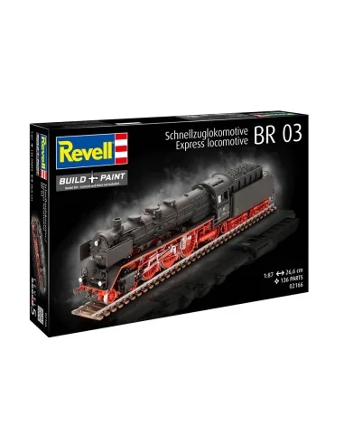 [NO_DESC] Schnellzuglokomotive BR03, 1/87 - Revell 2166