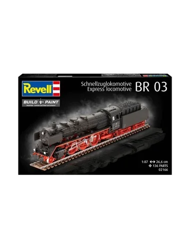 Schnellzuglokomotive BR03, 1/87 - Revell 2166