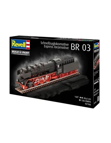 Schnellzuglokomotive BR03, 1/87 - Revell 2166