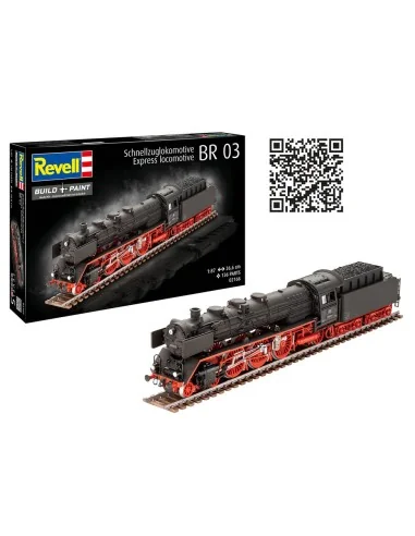Schnellzuglokomotive BR03, 1/87 - Revell 2166