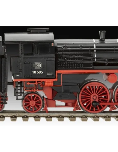 Schnellzuglokomotive BR 18 505 mit Tender 2'3' T38, 1/87 - Revell 0...