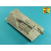 122 mm D-25S barrel for Soviet SU-102, 1/35 - Aber Models 35 L-290