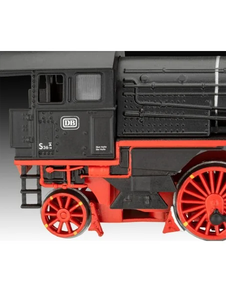 Schnellzuglokomotive S3/6 BR18(5) mit Tender 2‘2’T, 1/87 - Revell 0...