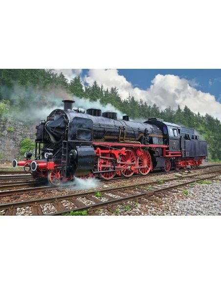 Schnellzuglokomotive S3/6 BR18(5) mit Tender 2‘2’T, 1/87 - Revell 0...