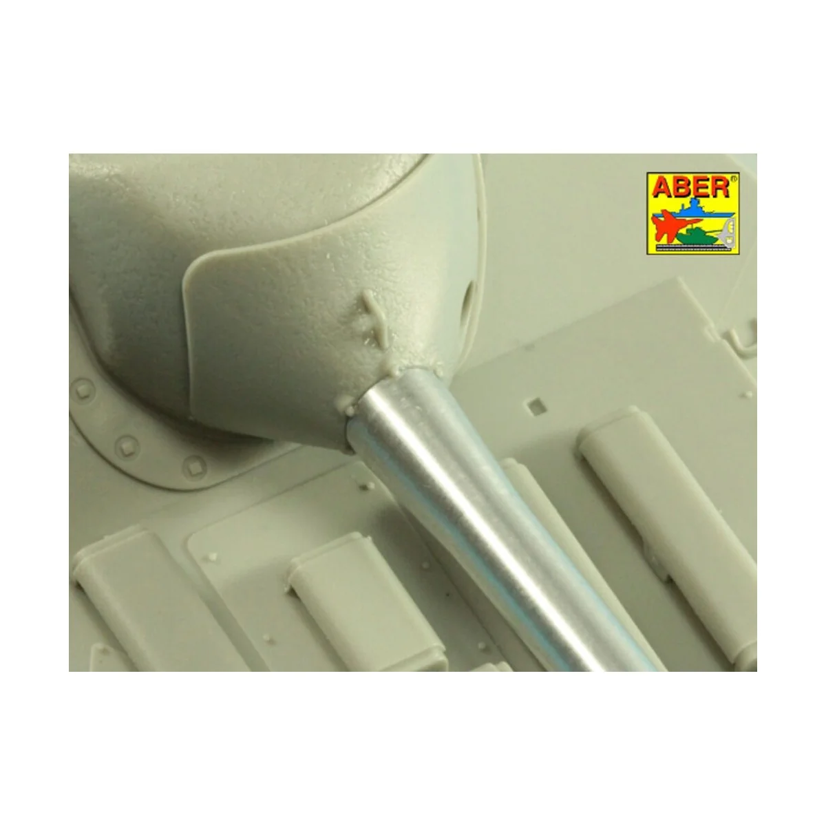 122 mm D-25S barrel for Soviet SU-102, 1/35 - Aber Models 35 L-290