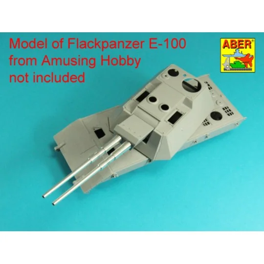 Barrels 88mm for Flakpanzer E-100 (Amusing), 1/35 - Aber Models 35 ... Barrels 88mm for Flakpanzer E-100 (Amusing), 1/35 - Aber Models 35 ...