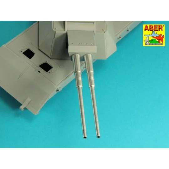 Barrels 88mm for Flakpanzer E-100 (Amusing), 1/35 - Aber Models 35 ... Barrels 88mm for Flakpanzer E-100 (Amusing), 1/35 - Aber Models 35 ...