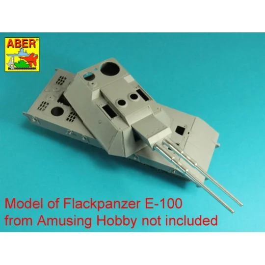 Barrels 88mm for Flakpanzer E-100 (Amusing), 1/35 - Aber Models 35 ... Barrels 88mm for Flakpanzer E-100 (Amusing), 1/35 - Aber Models 35 ...
