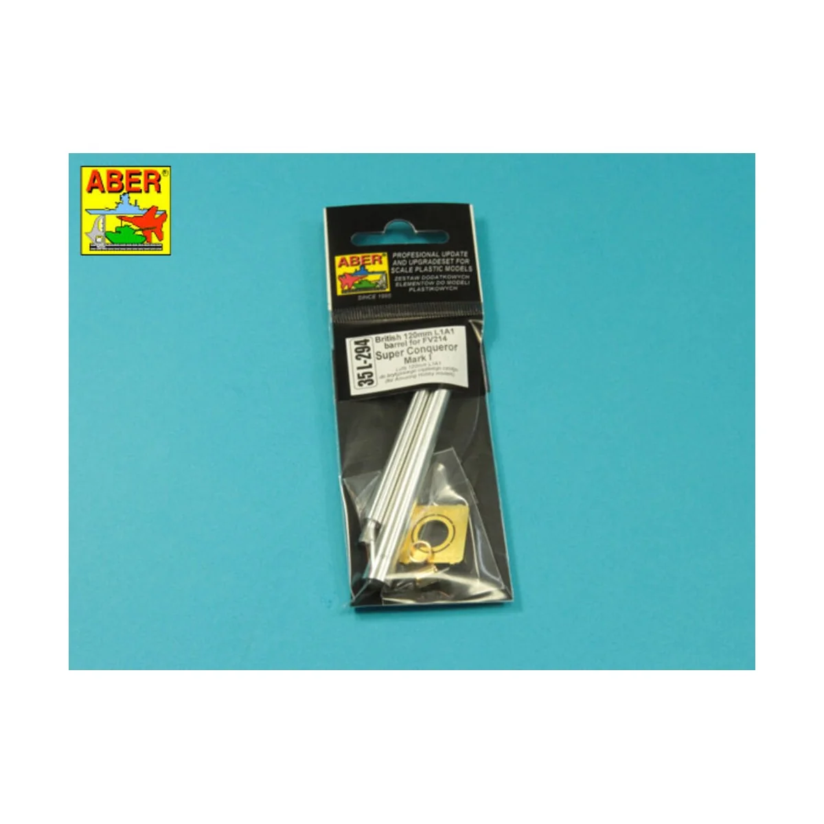 British 120mm L1A1 barrel for FV214 Super Conqueror Mark I - Aber M...