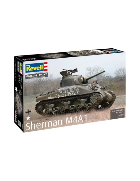 Sherman M4A1, 1/72 - Revell 03290