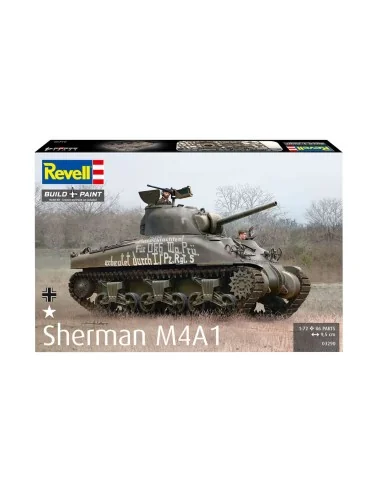 Sherman M4A1, 1/72 - Revell 03290
