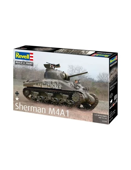 Sherman M4A1, 1/72 - Revell 03290