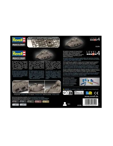 Sherman M4A1, 1/72 - Revell 03290