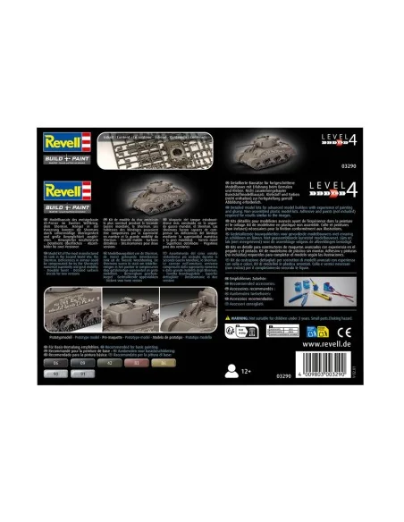 Sherman M4A1, 1/72 - Revell 03290